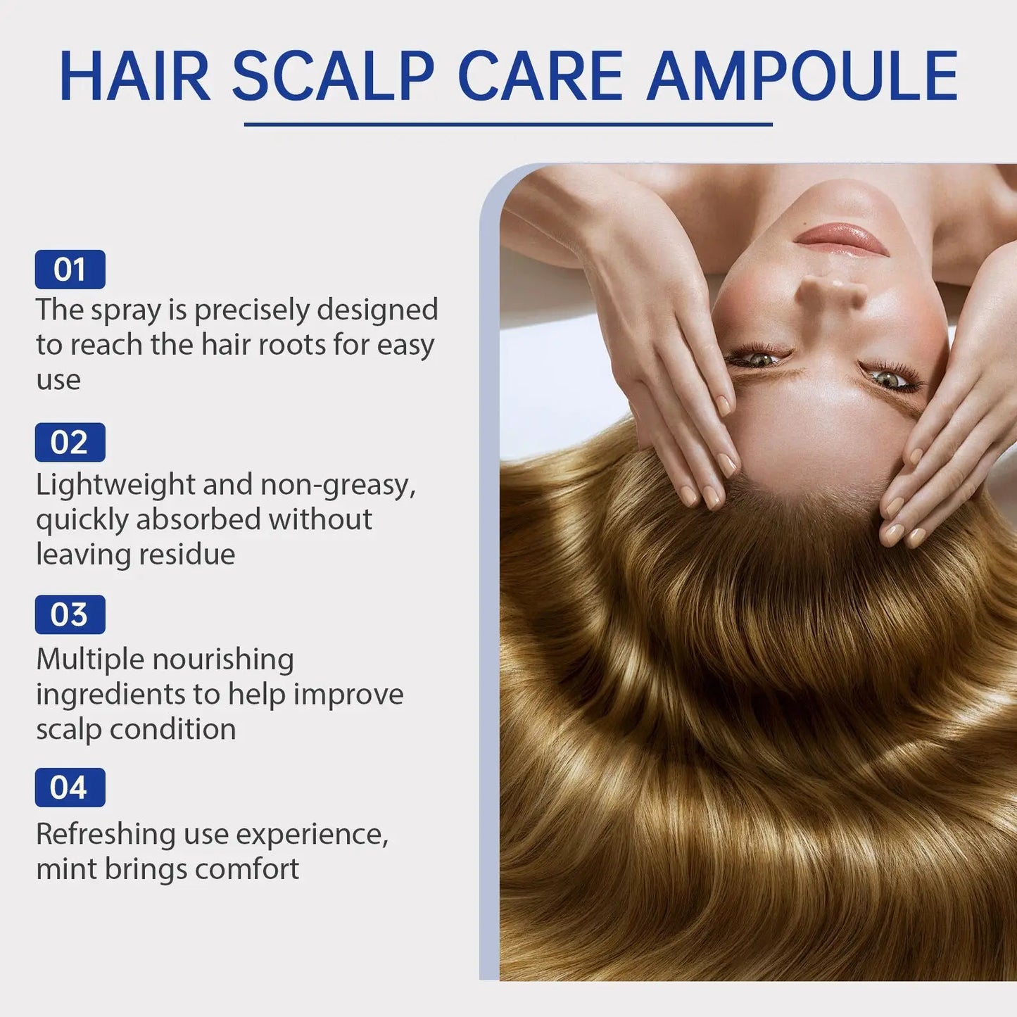 Scalp Cooling Hair Ampoule Nourishing Spray 60ml ARBA Global
