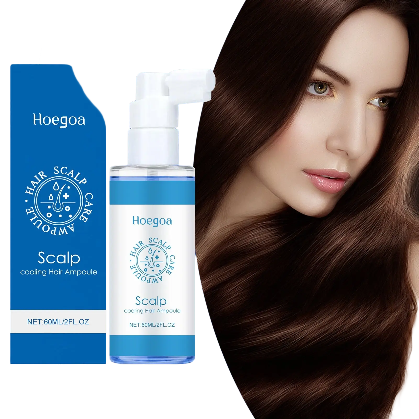 Scalp Cooling Hair Ampoule Nourishing Spray 60ml ARBA Global