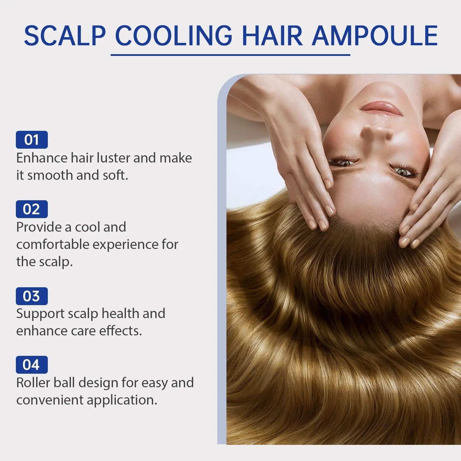 Scalp Cooling Hair Ampoule Vitamin B5 Repairing Essence ARBA Global