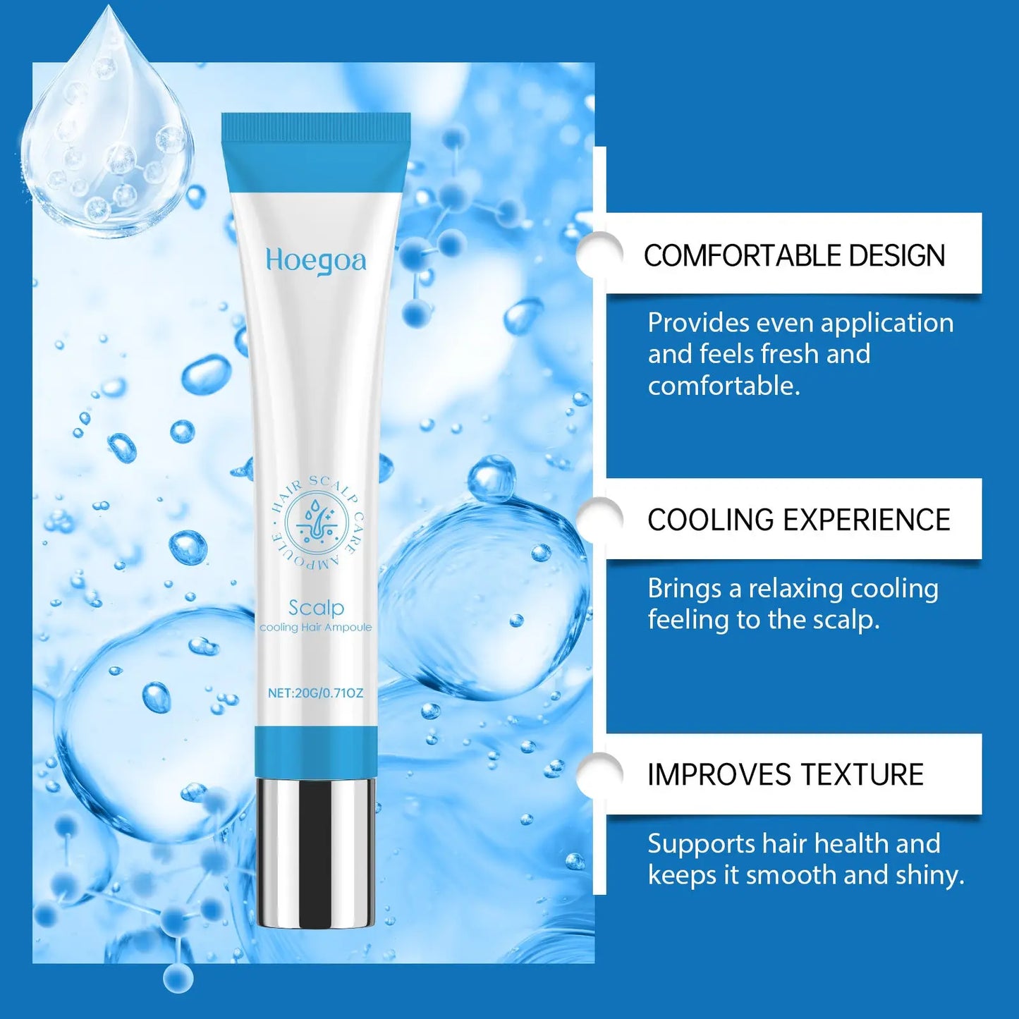Scalp Cooling Hair Ampoule Vitamin B5 Repairing Essence ARBA Global