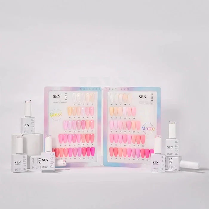 SEN PURE Cotton Candy 36 Gel Collection (Free Top-Base-Matte) iNAIL SUPPLY