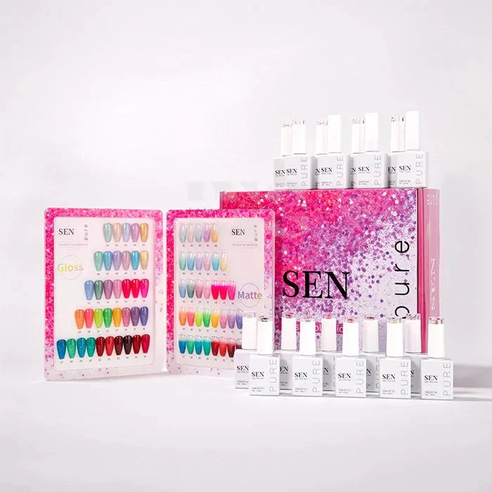 SEN PURE Flash 36 Gel Collection (Free Top-Base-Matte) iNAIL SUPPLY