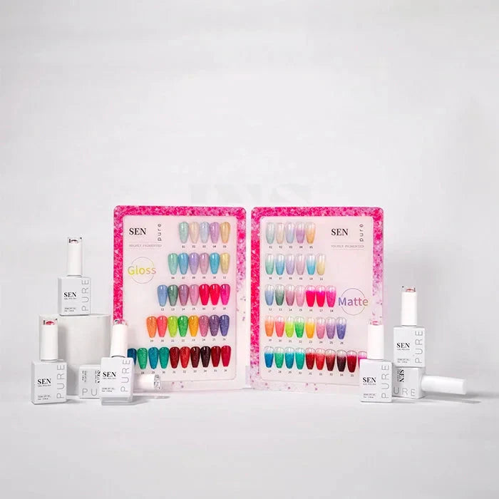 SEN PURE Flash 36 Gel Collection (Free Top-Base-Matte) iNAIL SUPPLY