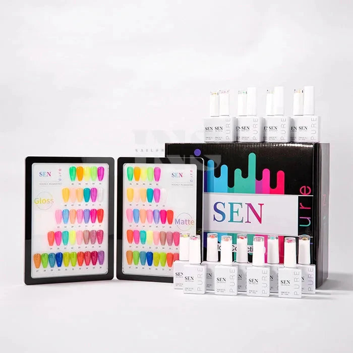 SEN PURE Glow 36 Gel Collection (Free Top-Base-Matte) iNAIL SUPPLY