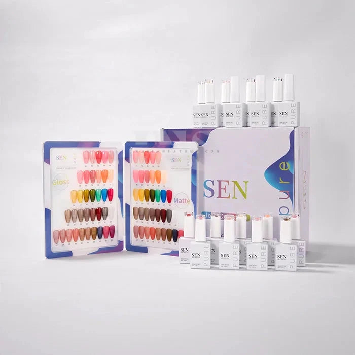 SEN PURE Jelly 36 Gel Collection (Free Top-Base-Matte) iNAIL SUPPLY