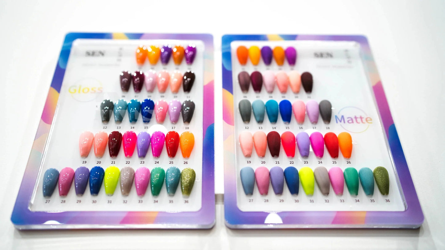 SEN PURE Mood 36 Gel Collection (Free Top-Base-Matte) iNAIL SUPPLY