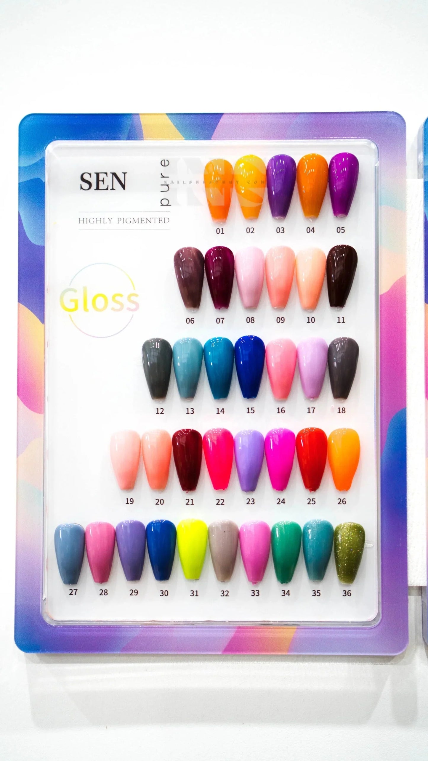 SEN PURE Mood 36 Gel Collection (Free Top-Base-Matte) iNAIL SUPPLY