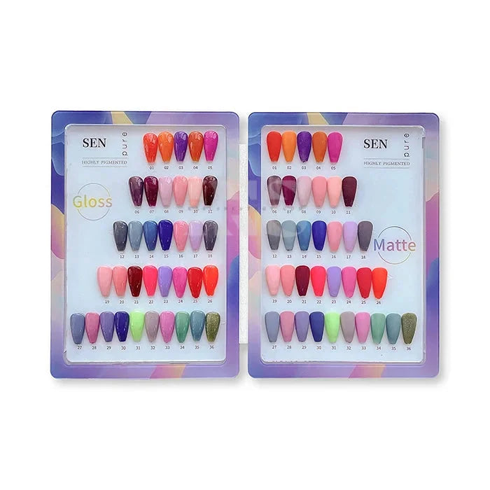 SEN PURE Mood 36 Gel Collection (Free Top-Base-Matte) iNAIL SUPPLY