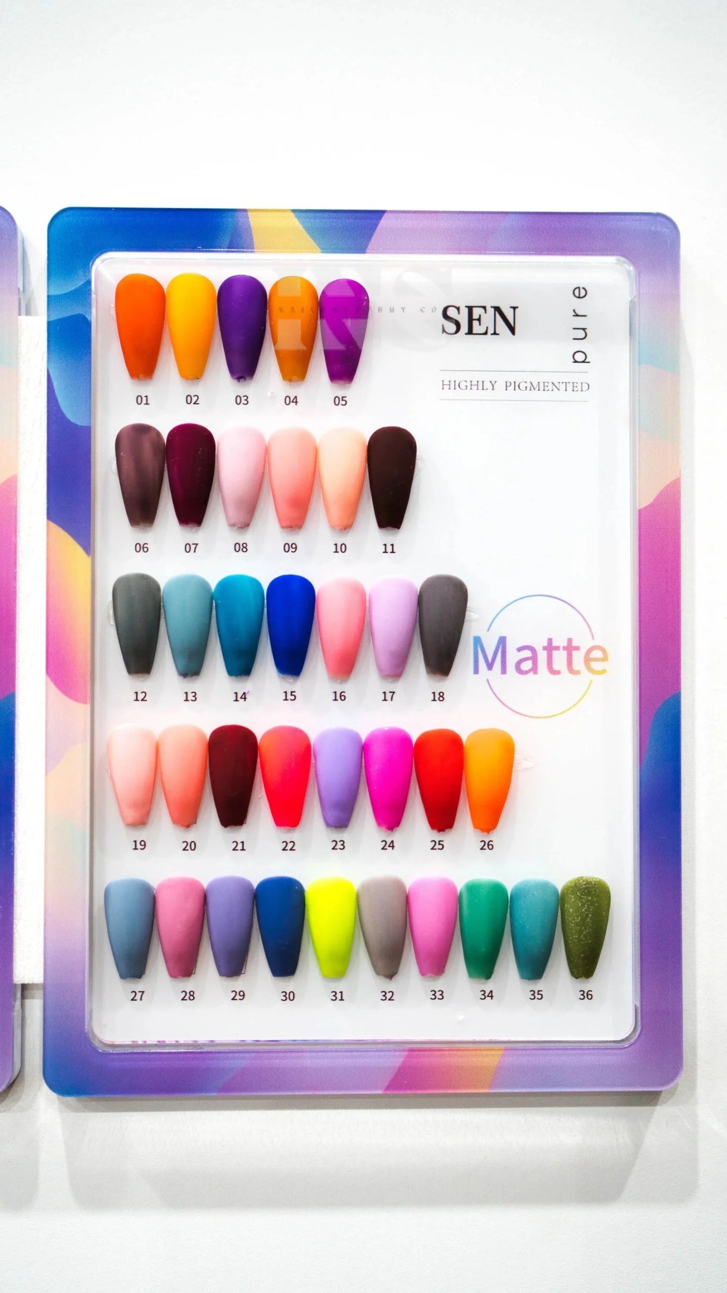 SEN PURE Mood 36 Gel Collection (Free Top-Base-Matte) iNAIL SUPPLY
