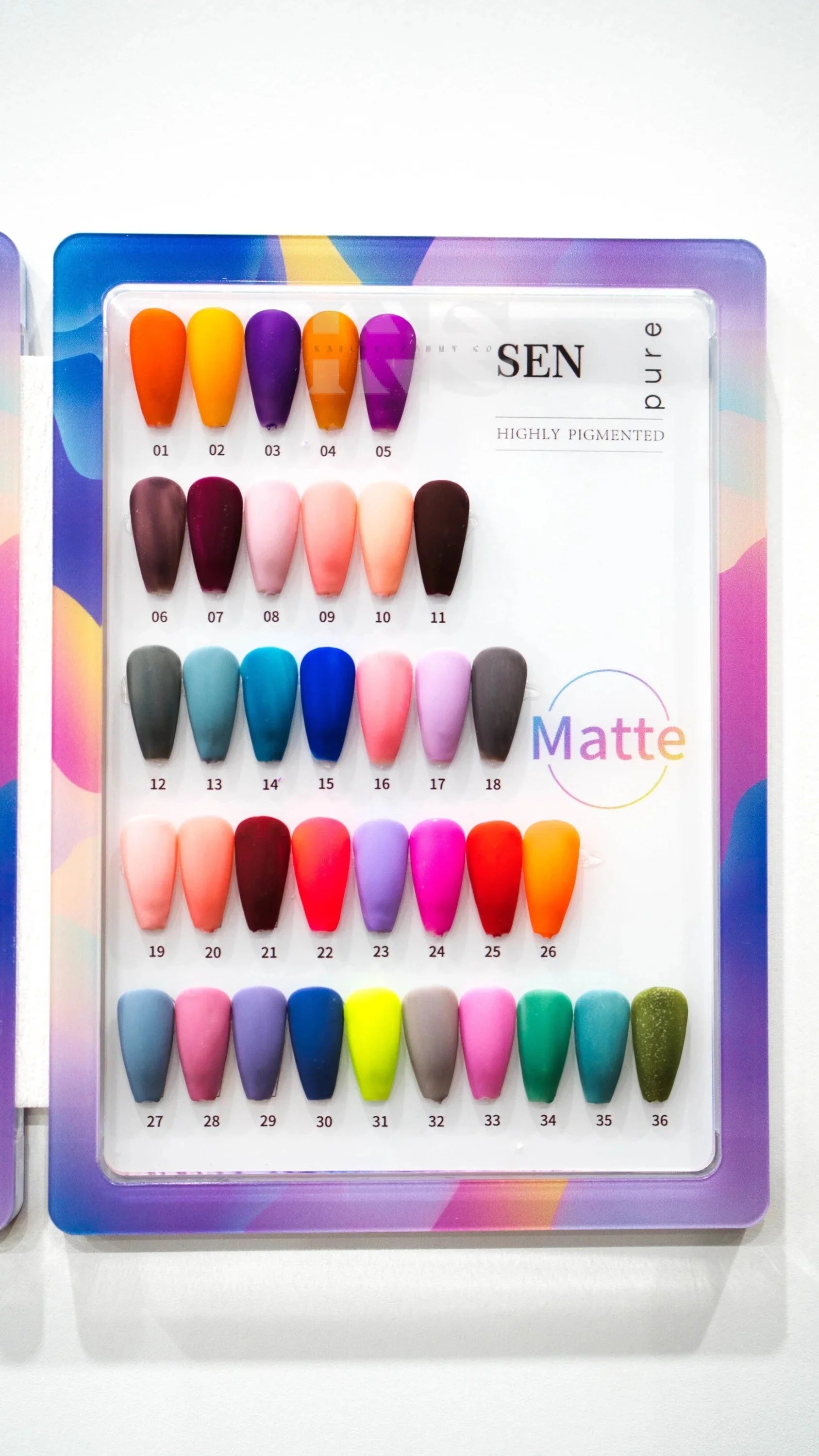 SEN PURE Mood 36 Gel Collection (Free Top-Base-Matte) iNAIL SUPPLY
