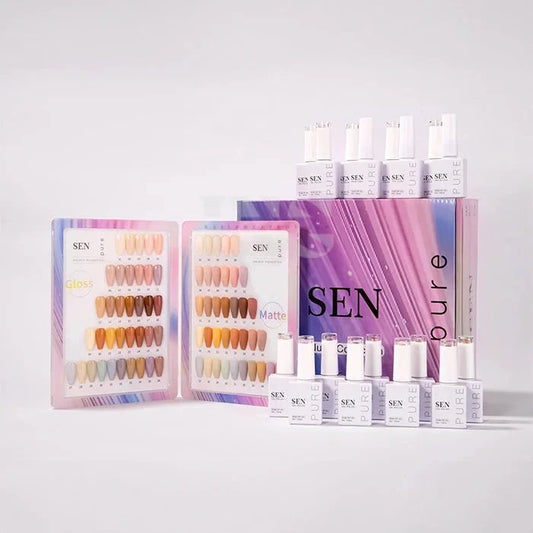 SEN PURE Nude 36 Gel Collection (Free Top-Base-Matte) iNAIL SUPPLY
