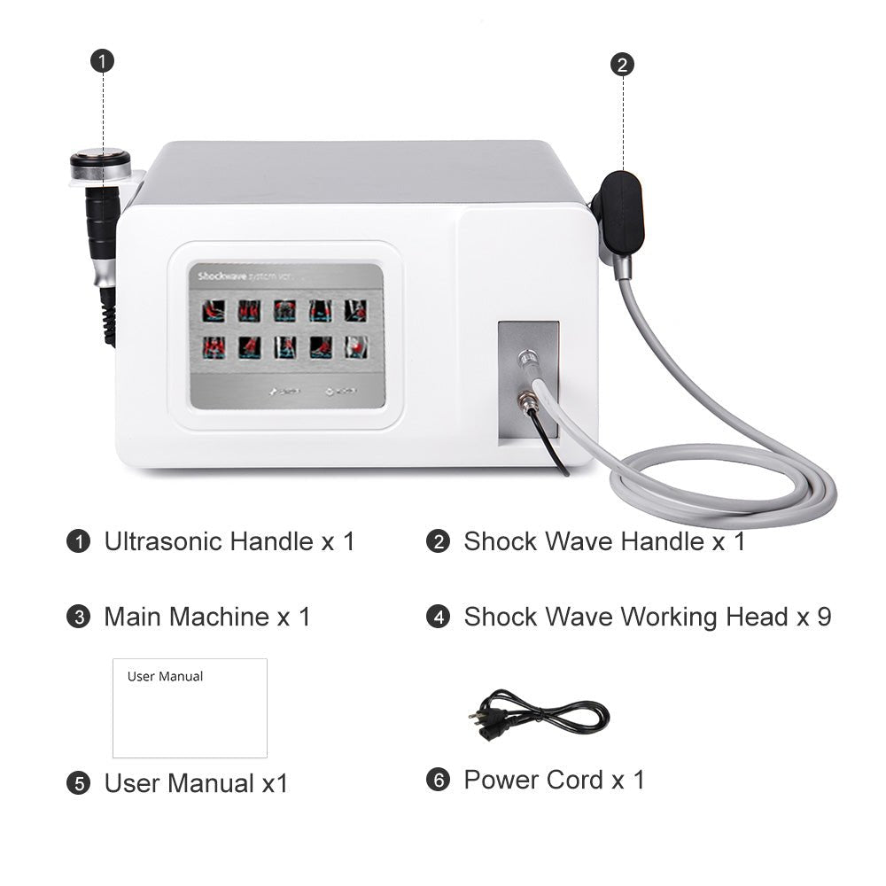 Shape Tactics Pro Kinetic Shockwave Therapy System Cavitation Machines