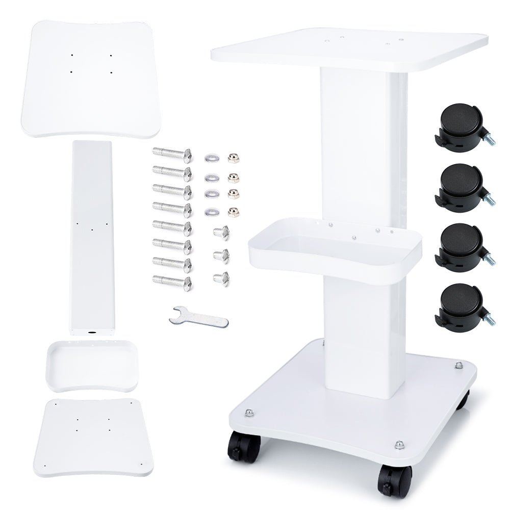 Shape Tactics Rolling Trolley Cart: Storage Equipment and Machine Organizer Stand Cavitation Machines