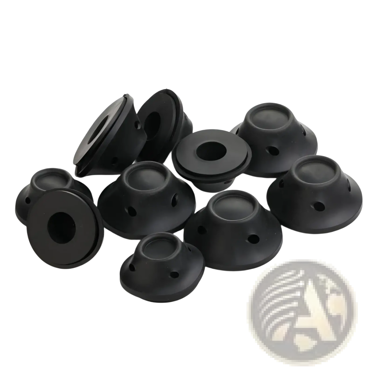 Silicone Hair Curlers no Heat Soft Rubber Rollers 10pc ARBA Global