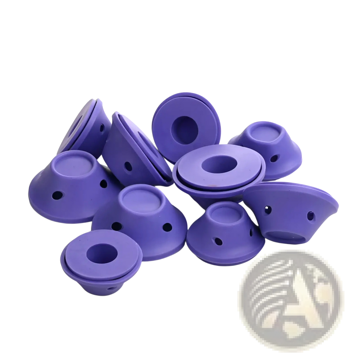 Silicone Hair Curlers no Heat Soft Rubber Rollers 10pc ARBA Global