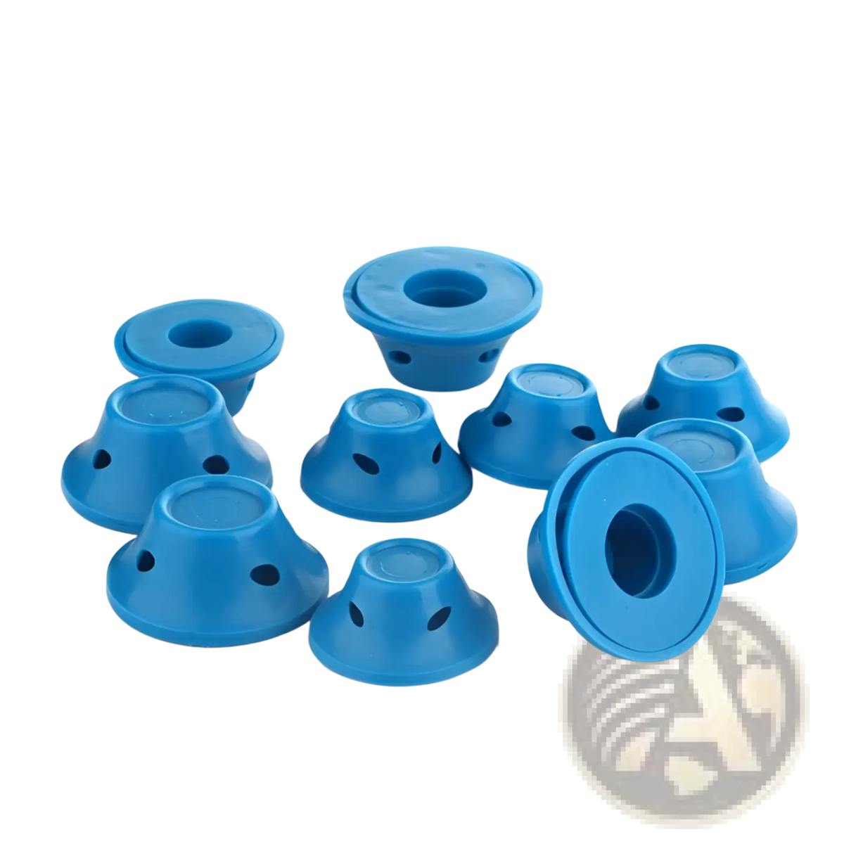 Silicone Hair Curlers no Heat Soft Rubber Rollers 10pc ARBA Global
