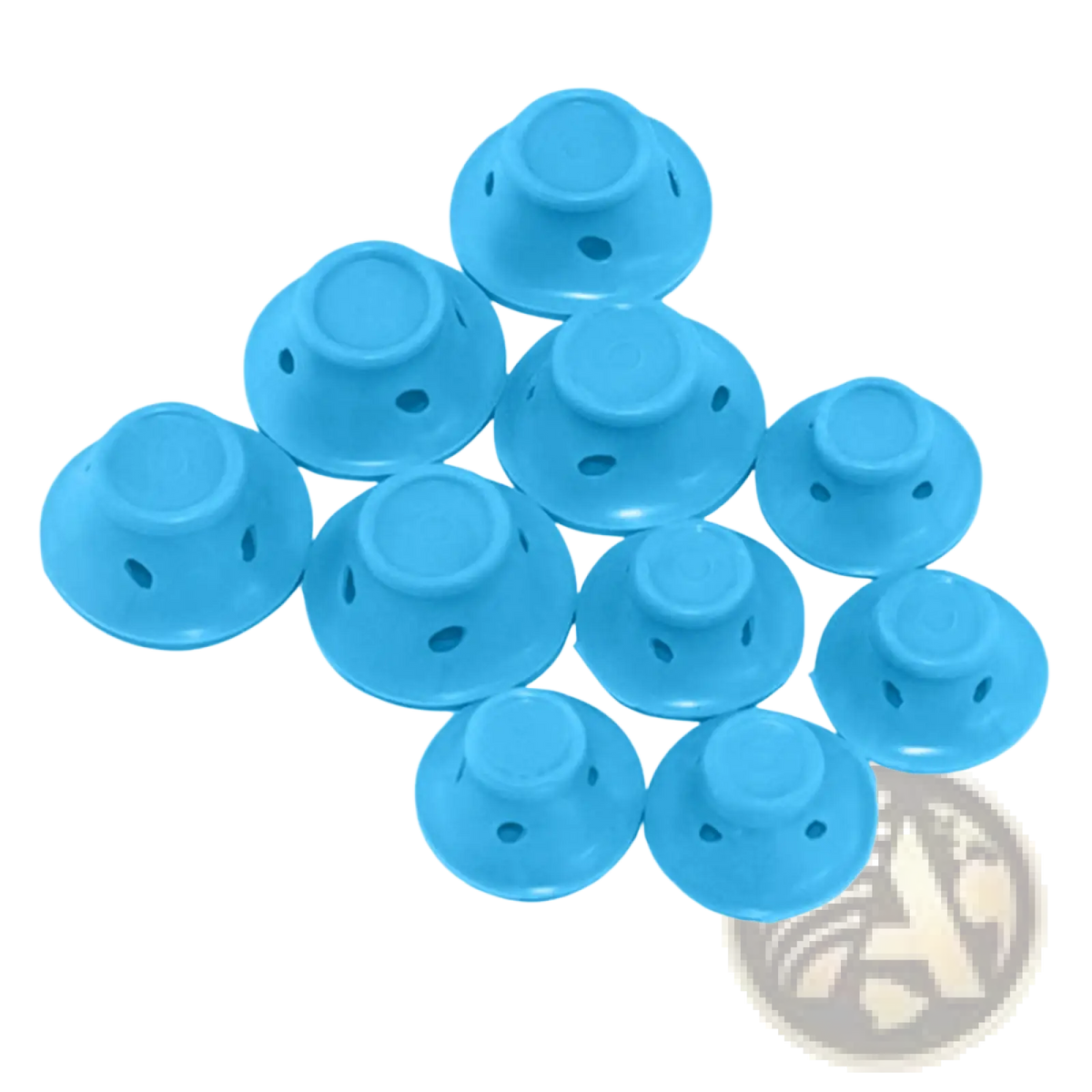 Silicone Hair Curlers no Heat Soft Rubber Rollers 10pc ARBA Global