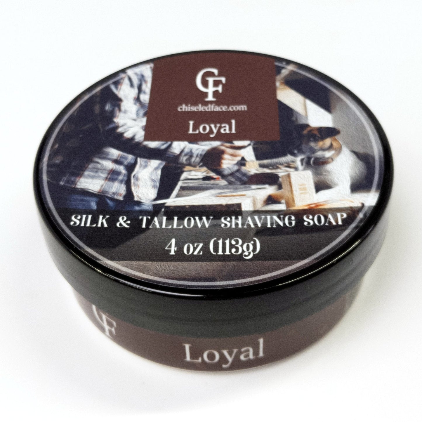 Silk Tallow Shave Soap - Loyal Chiseled Face