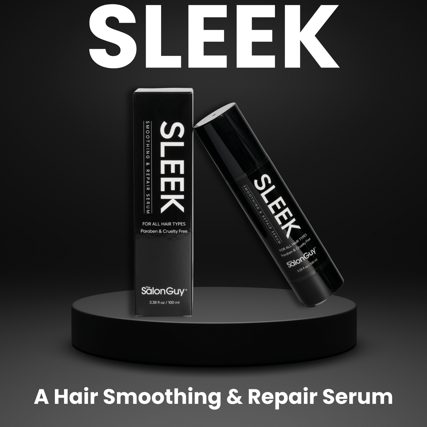 SLEEK Smoothing and Hair Repair Serum – Lightweight Frizz Control