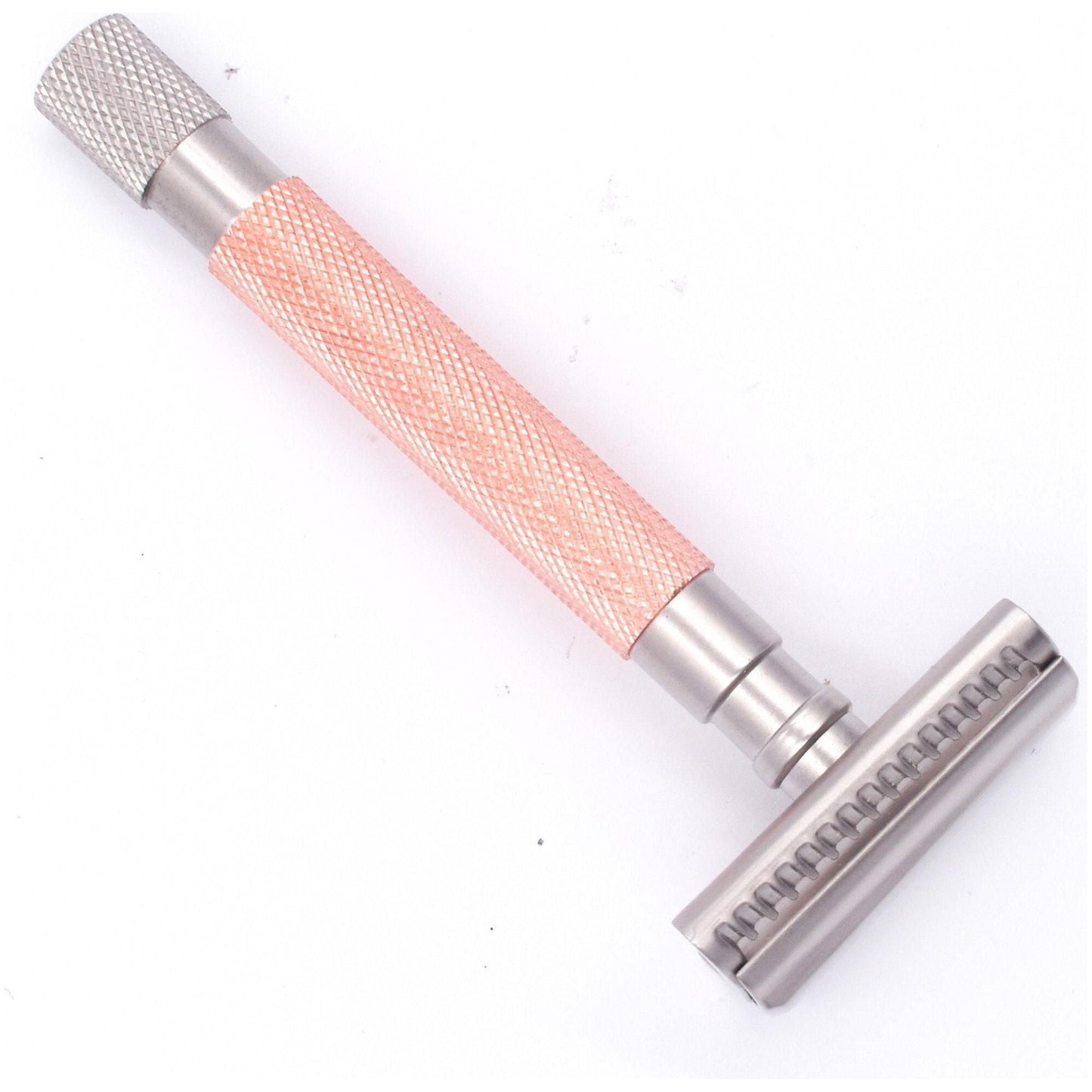 Parker 55SL-RG Rose Gold Semi Slant 3 Piece Safety Razor Pasteur Pharmacy