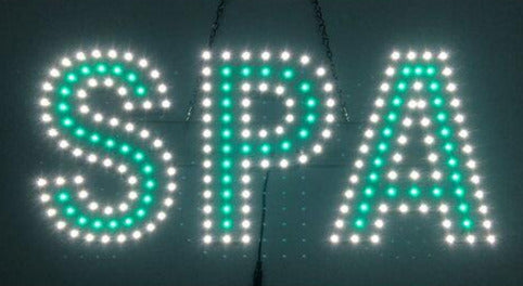 EPL - "Spa" LED Hanging Sign
