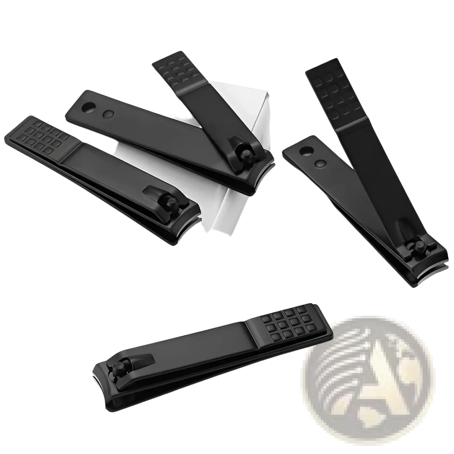 Stainless Steel Nail Clippers with Textured Grip ARBA Global