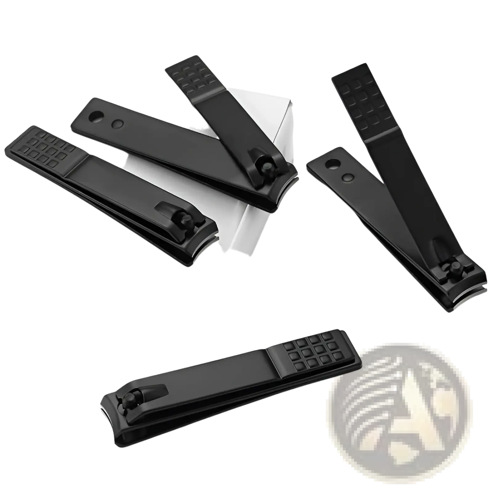 Stainless Steel Nail Clippers with Textured Grip ARBA Global