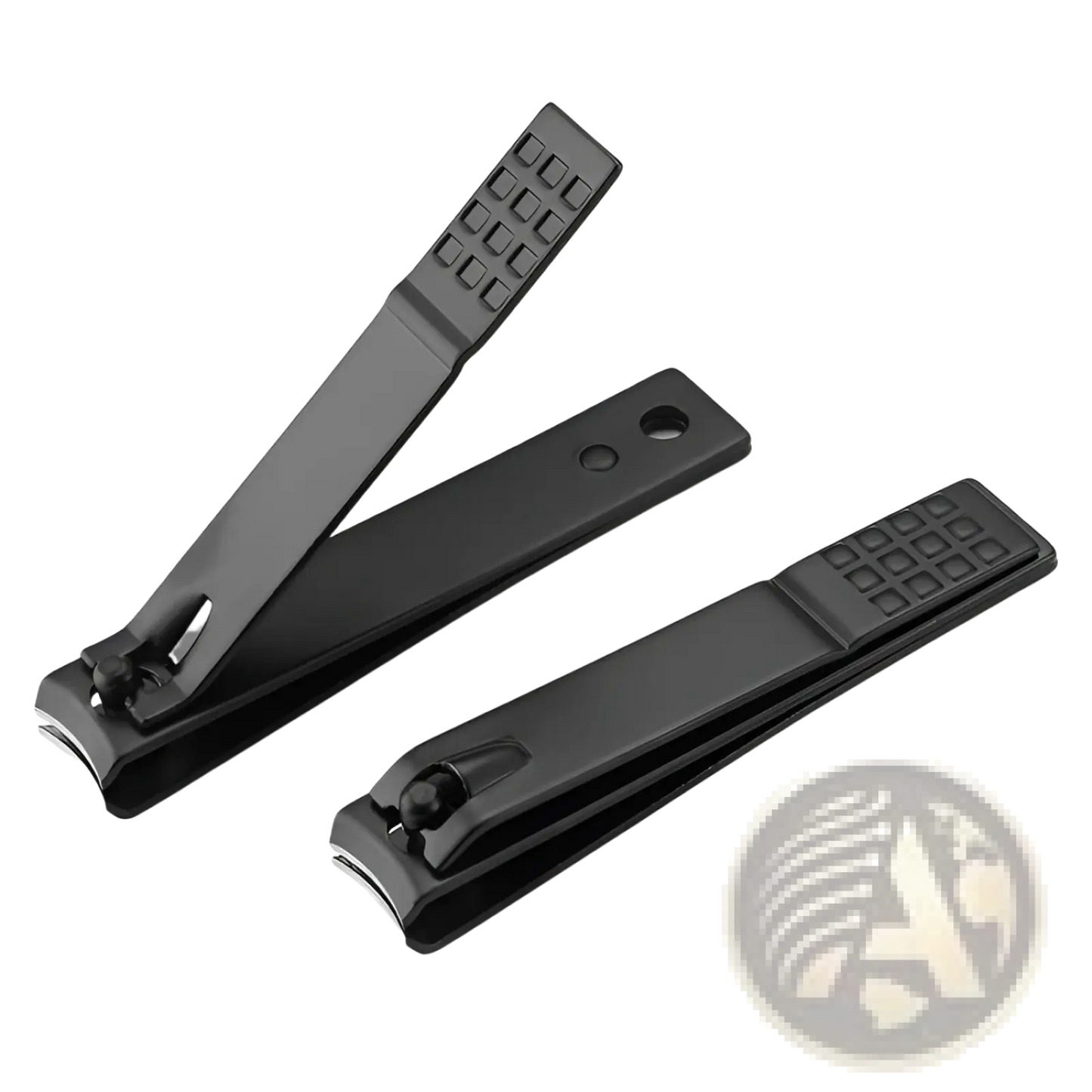 Stainless Steel Nail Clippers with Textured Grip ARBA Global