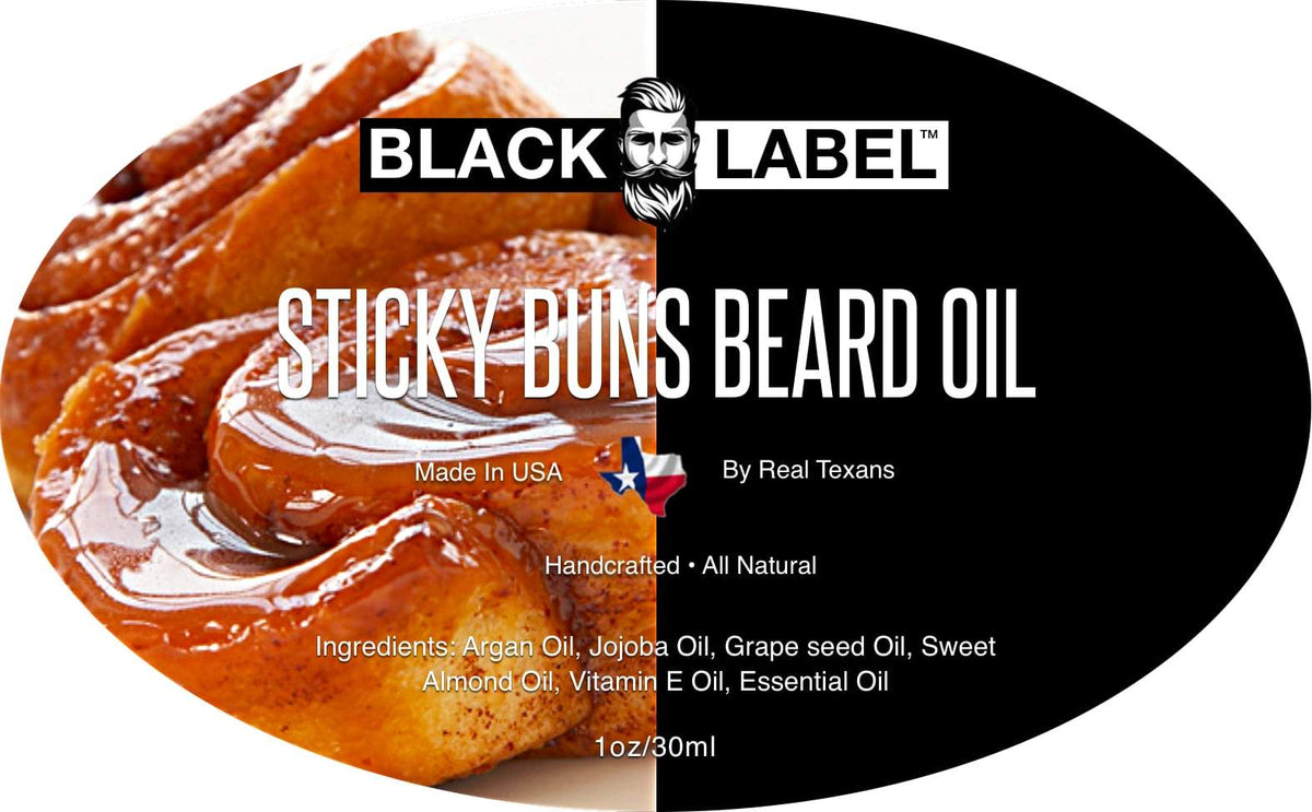 Sticky Buns Beard Oil Blacklabel Beard Company