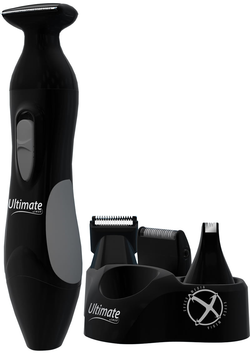 Swan The All In One Ultimate Personal Shaver Kit For Men After Dark Toys