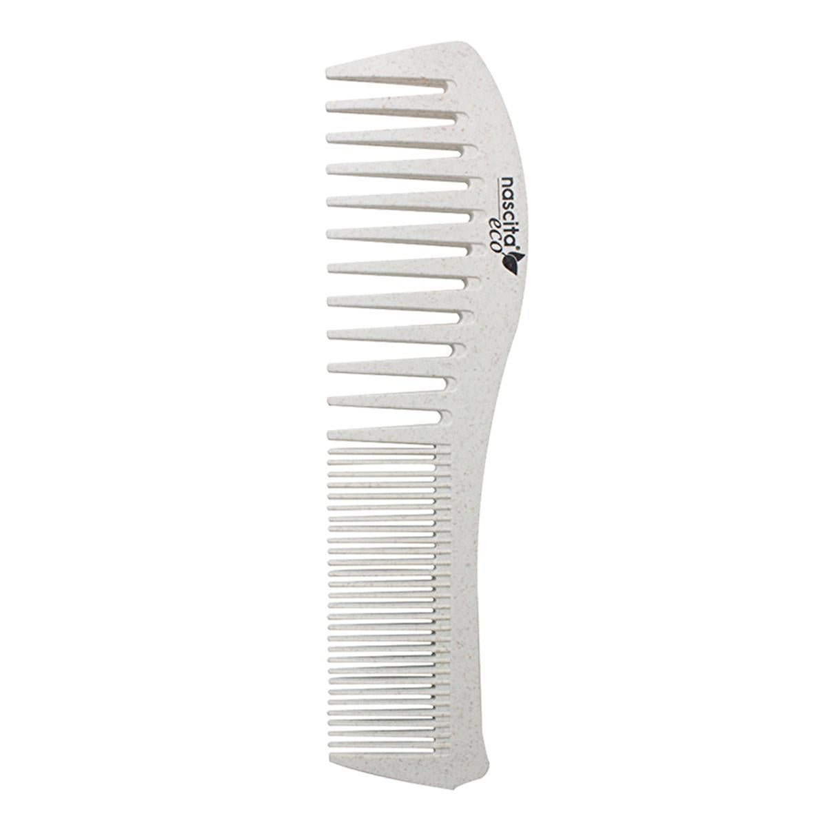 Nascita Eco-Friendly Compostable Hair Comb S105 - Sustainable Personal Care, Biodegradable Hair Accessories Beauty Care Bag