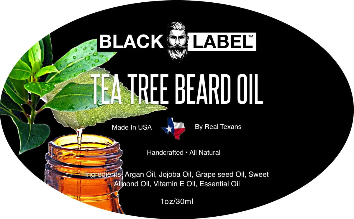 Tea Tree Beard Oil Blacklabel Beard Company