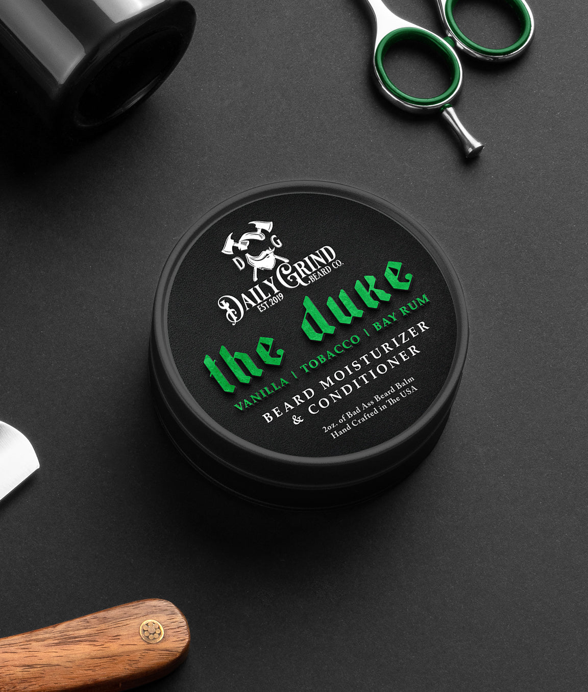 Beard Balm - The Duke Beard Moisturizer & Conditioner Daily Grind