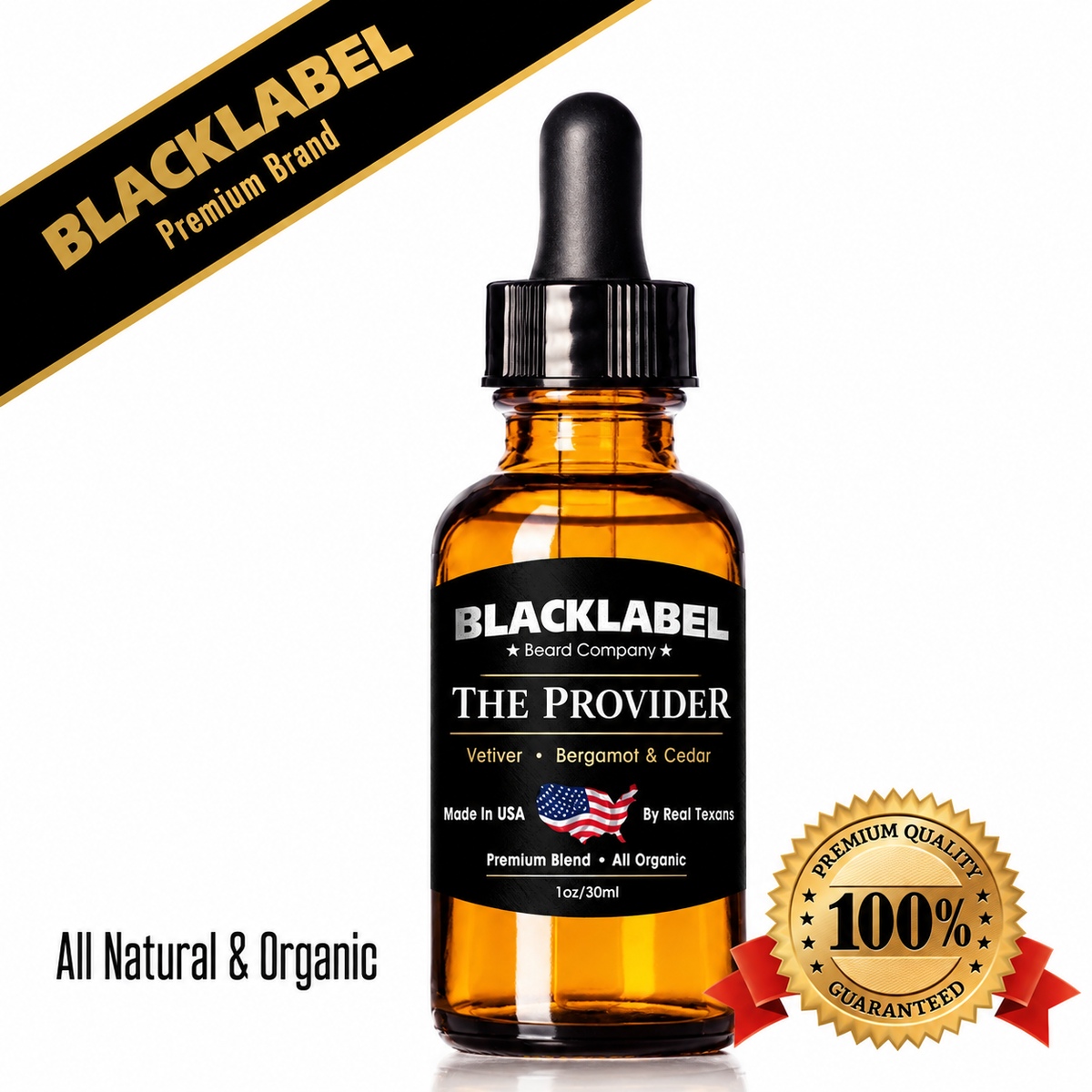 The Provider Beard Oil Blacklabel Beard Company