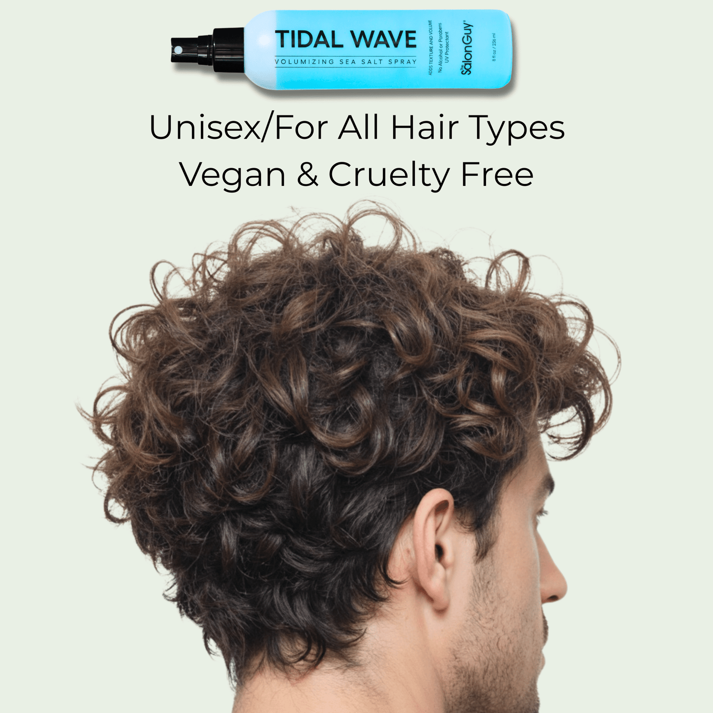 TheSalonGuy Tidal Wave Sea Salt Spray for Hair | Adds Volume & Texture Beach Waves for Men & Women