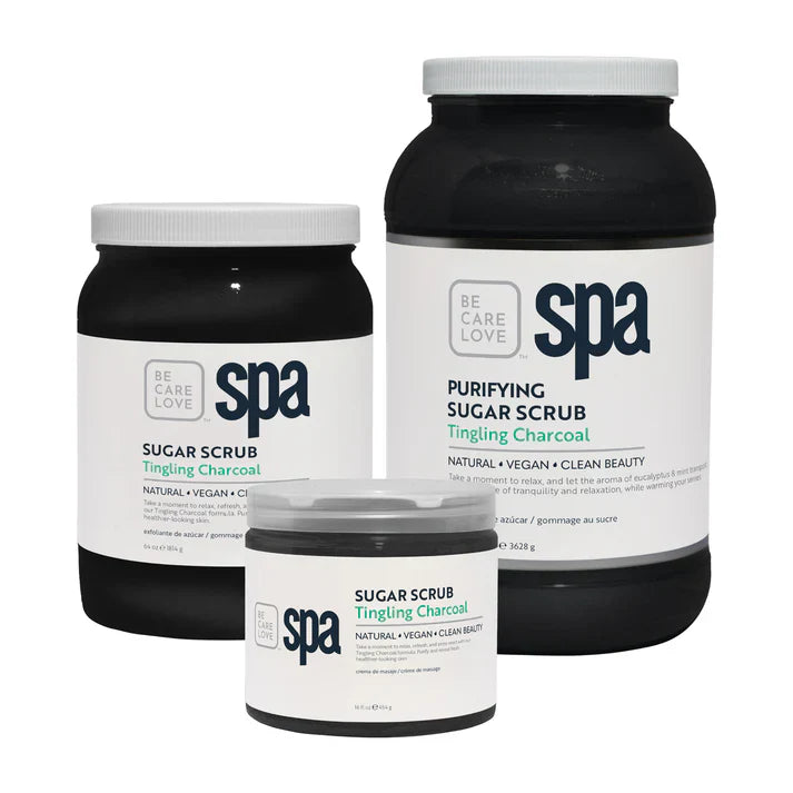 BCL Spa - Tingling Charcoal - Sugar Scrub