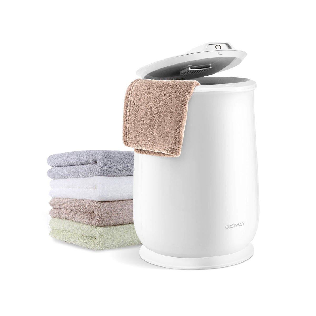Towel Warmer Bucket with Auto Shut Off for Bathroom DirectDeals