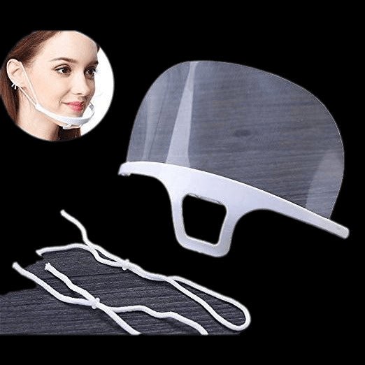 Transparent Sanitary Masks, Reusable Anti-Fog Clear Masks for Microblading VIP Extensions