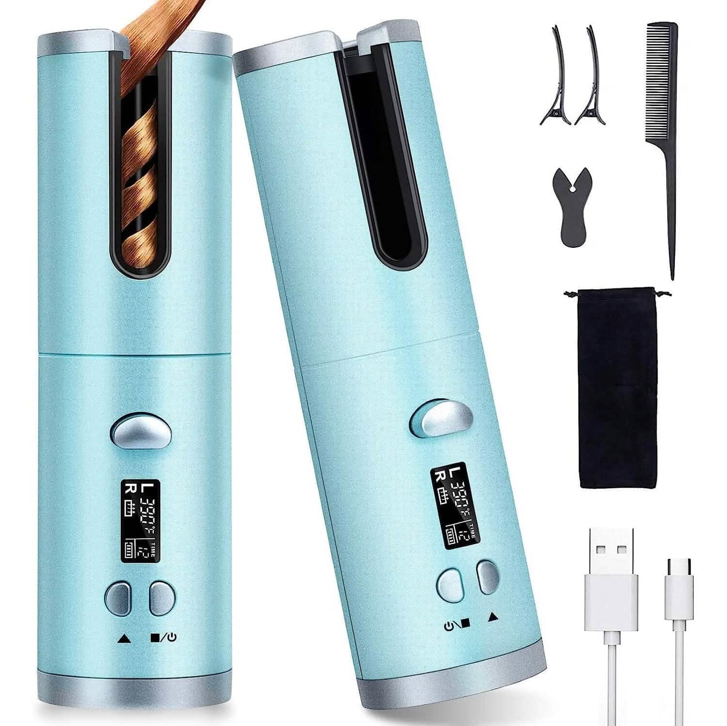 Unbound Cordless Automatic Hair Curler DailySale