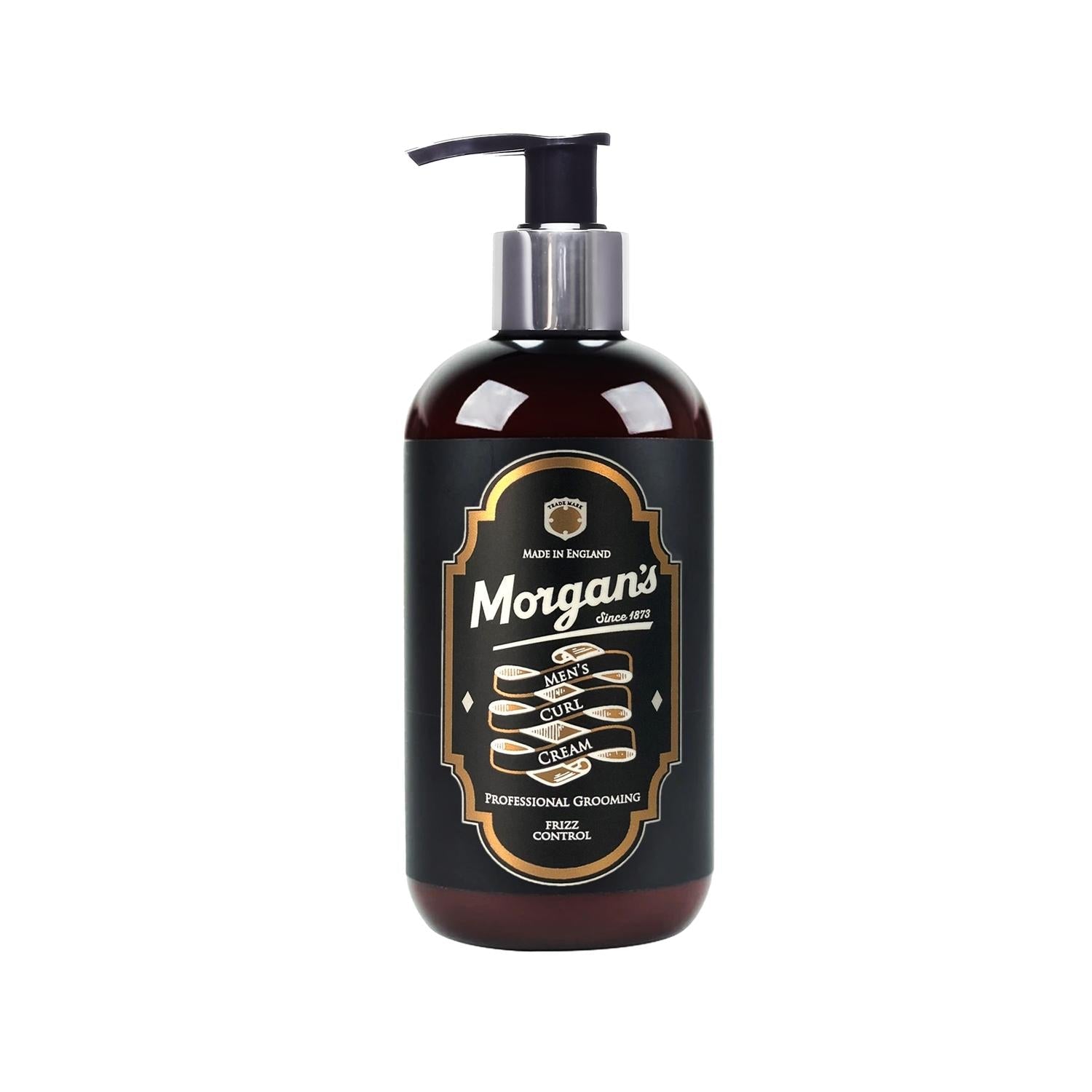Morgan's Pomade Men's Curl Cream - 250ml, Enhances & Defines Curls for Men Beauty Care Bag