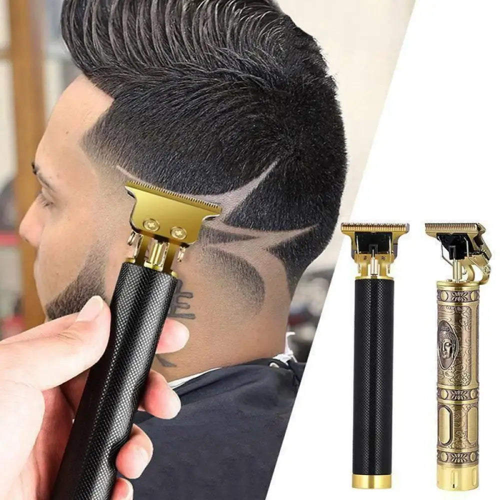 Ornate Gold Cordless Professional Beard and Hair Trimmer ARBA Global