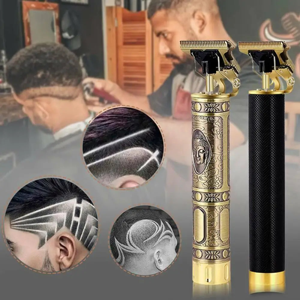 Ornate Gold Cordless Professional Beard and Hair Trimmer ARBA Global