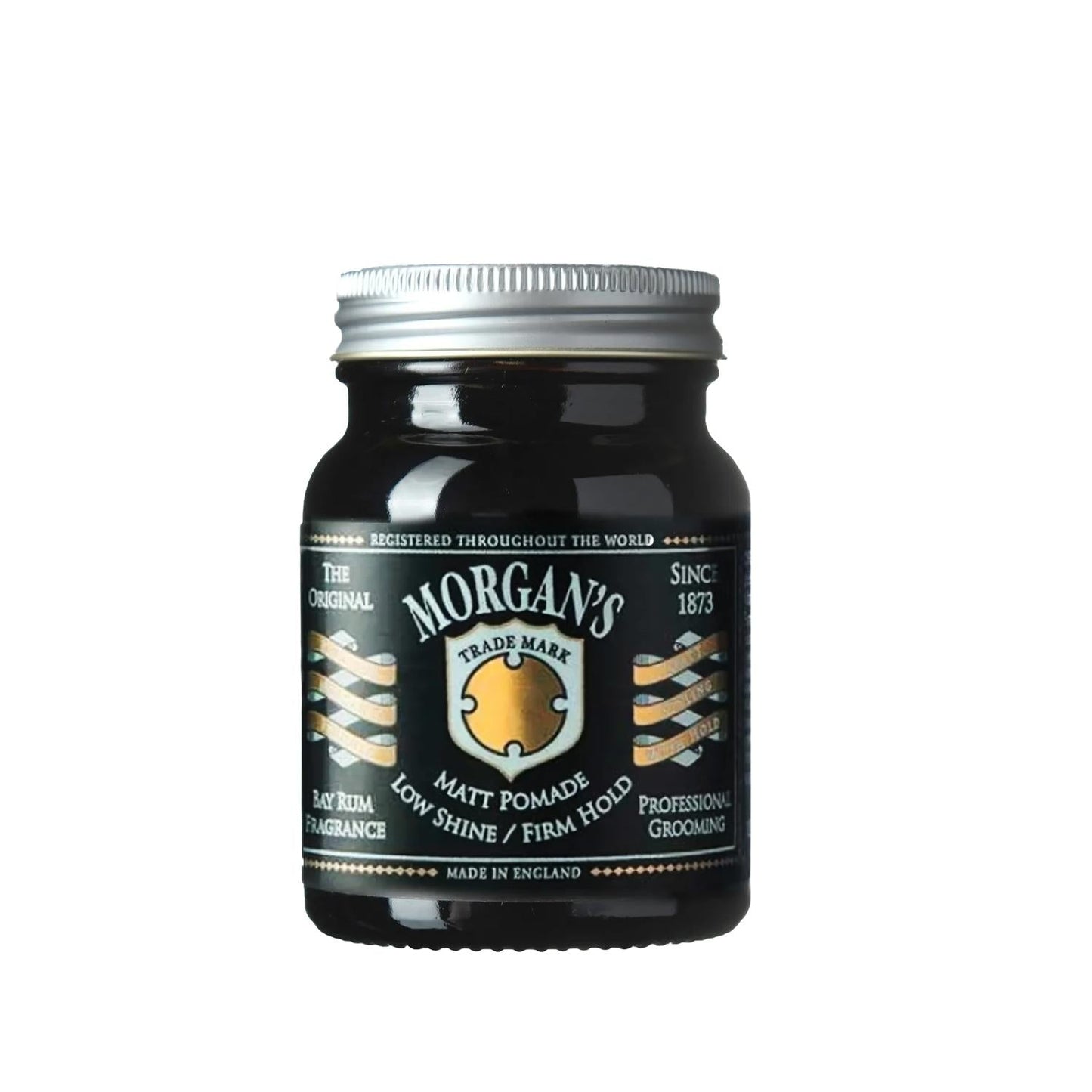 Morgan's Hair Pomade Bay Rum Matte Finish Strong Hold for Men - 100g Beauty Care Bag