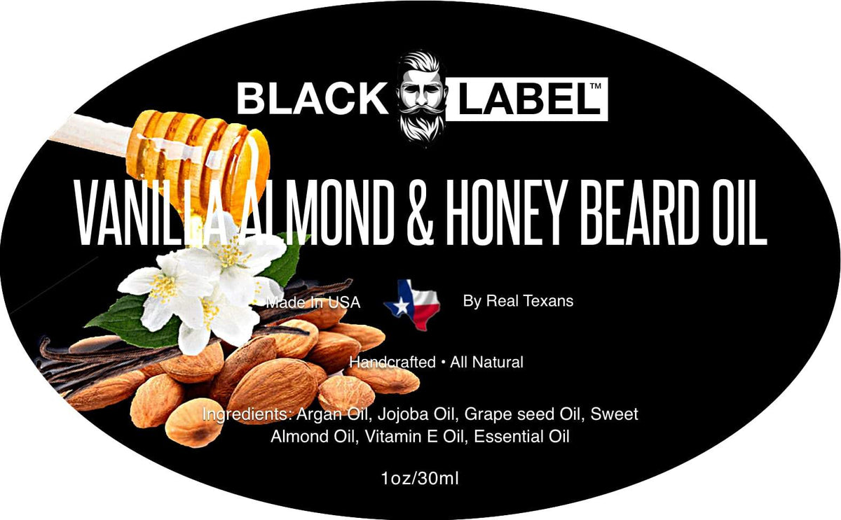 Vanilla Almond Honey Beard Oil Blacklabel Beard Company