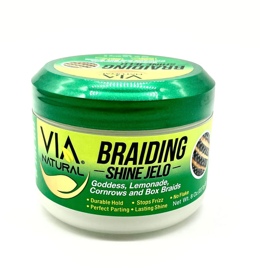 Via Natural Braiding Shine Jelo Gel, 8 oz VIP Extensions