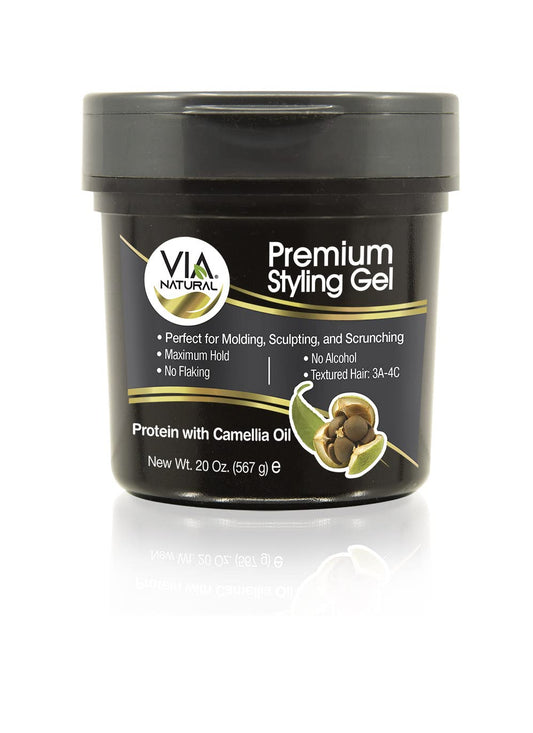 Via Natural Premium Gel with Camellia Oil, 20 oz VIP Extensions