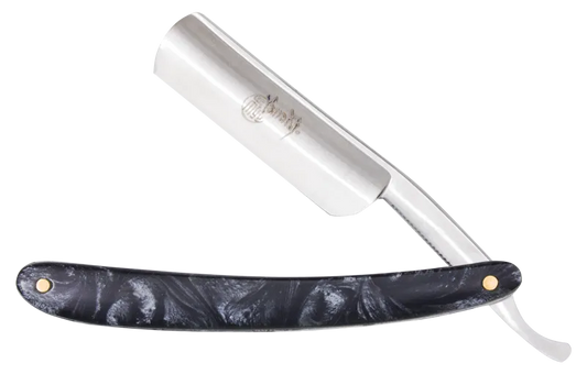 YANAKI PERMANENT BLADE STRAIGHT RAZOR - BLACK SHELL (#YK102)
