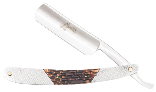 YANAKI PERMANENT BLADE STRAIGHT RAZOR - COW BONE (#YK106)