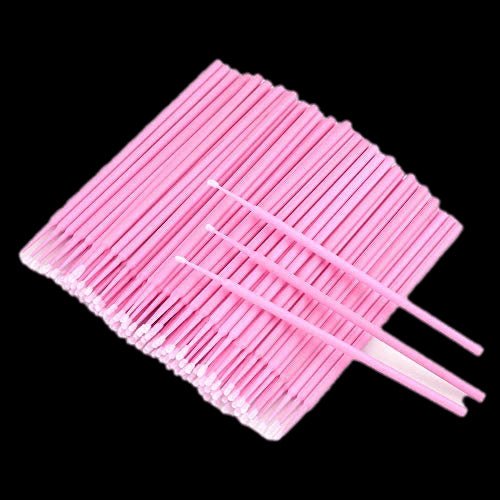 VIP Eyelash Micro Brushes, 100 pcs