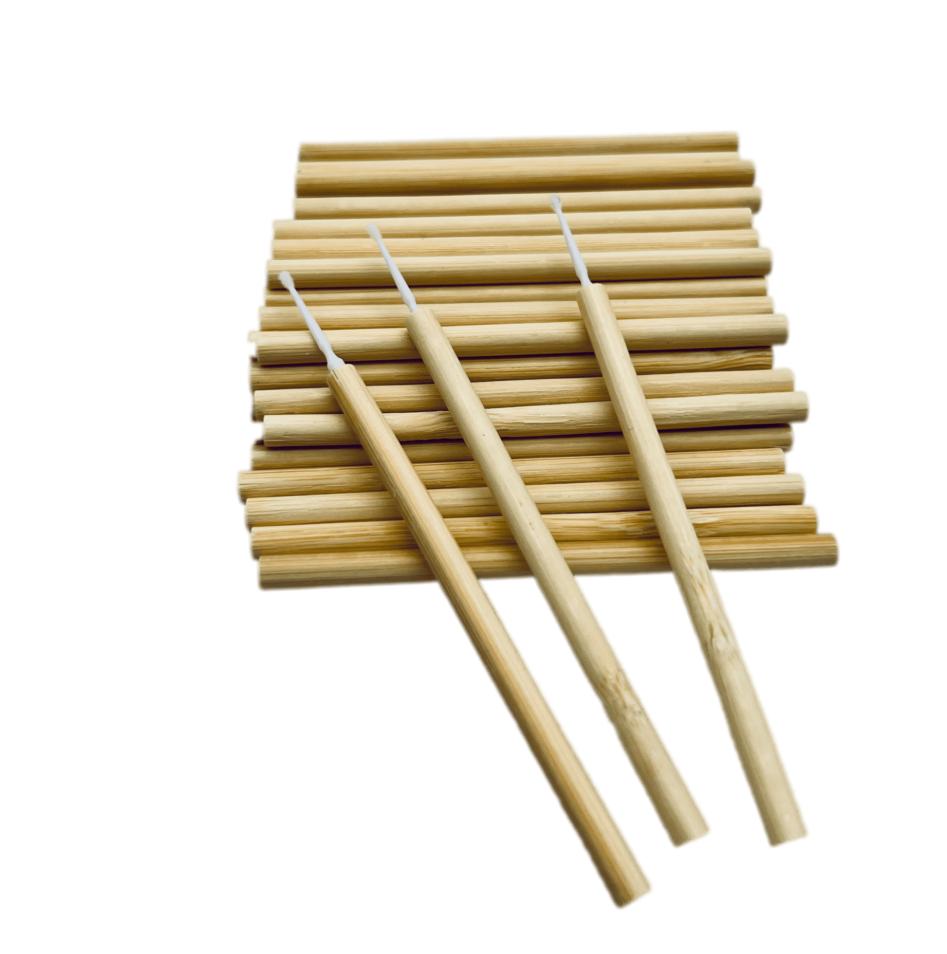 VIP Eyelash Micro Brushes with Bamboo Handle, 50 pcs/Bag VIP Extensions